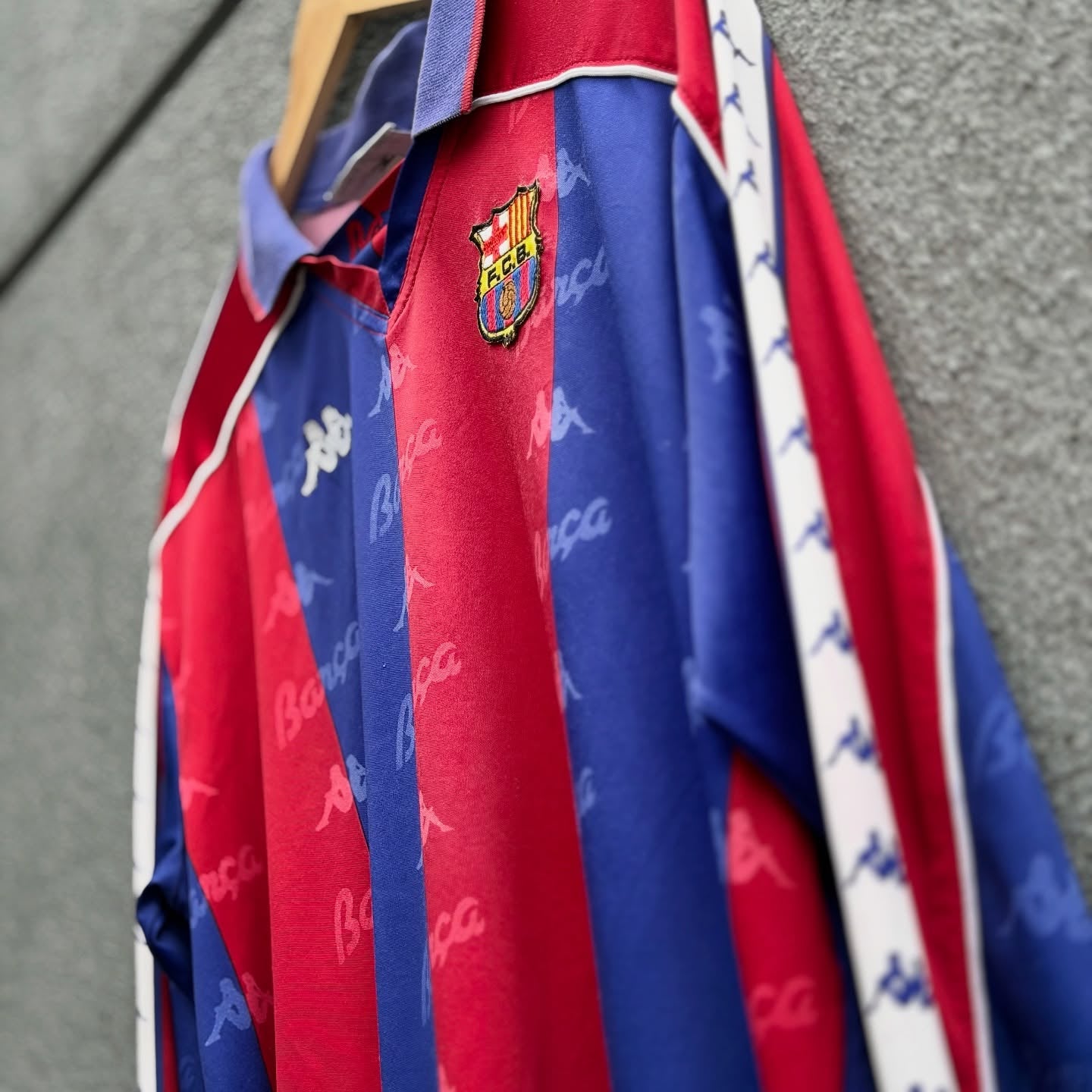 Camisa Barcelona Retrô 1993 Manga Longa