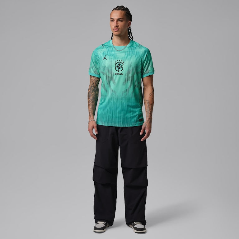 Camisa de Goleiro Brasil Jordan 2026/27 Torcedor Masculina