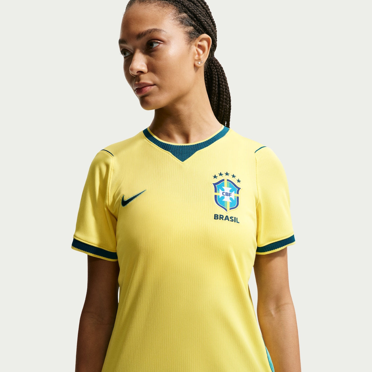 Camisa Brasil II 2026/27 Feminina Amarela