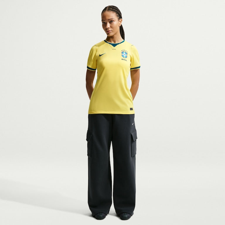 Camisa Brasil II 2026/27 Feminina Amarela