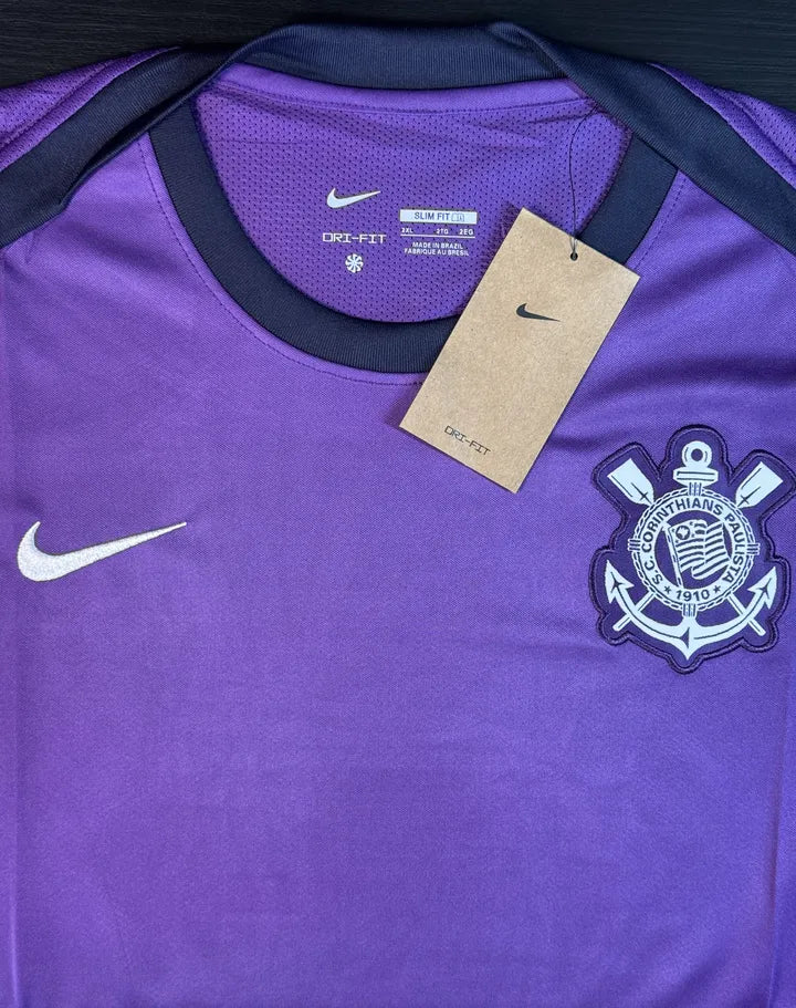 Camisa Corinthians Treino Roxa 25-26