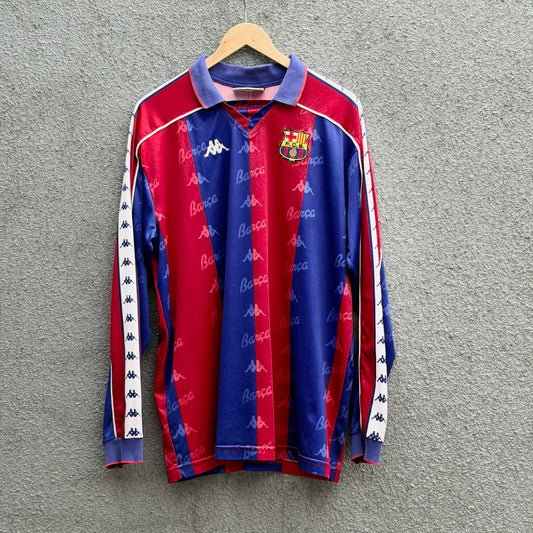 Camisa Barcelona Retrô 1993 Manga Longa