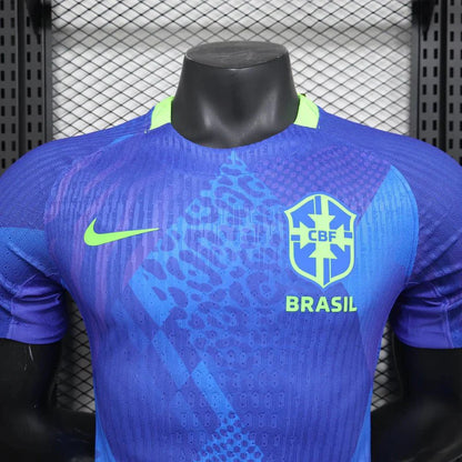 Camisa da Seleção do Brasil II 2024/25 Masculina Azul  Jogador