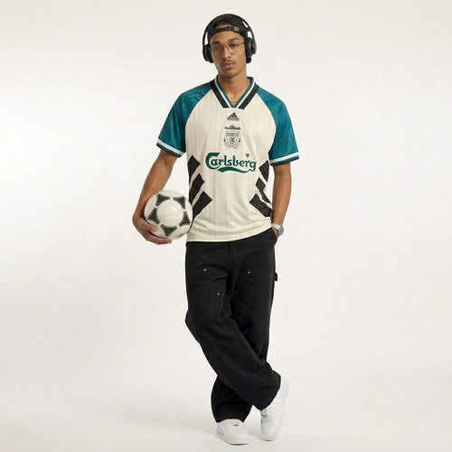Camisa Liverpool II 1993/1995 Retrô Branca Masculina