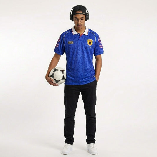 Camisa Japão Asics Retrô 98-99  Big Flame