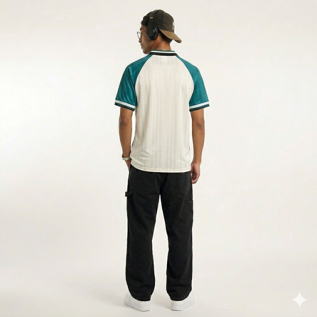 Camisa Liverpool II 1993/1995 Retrô Branca Masculina