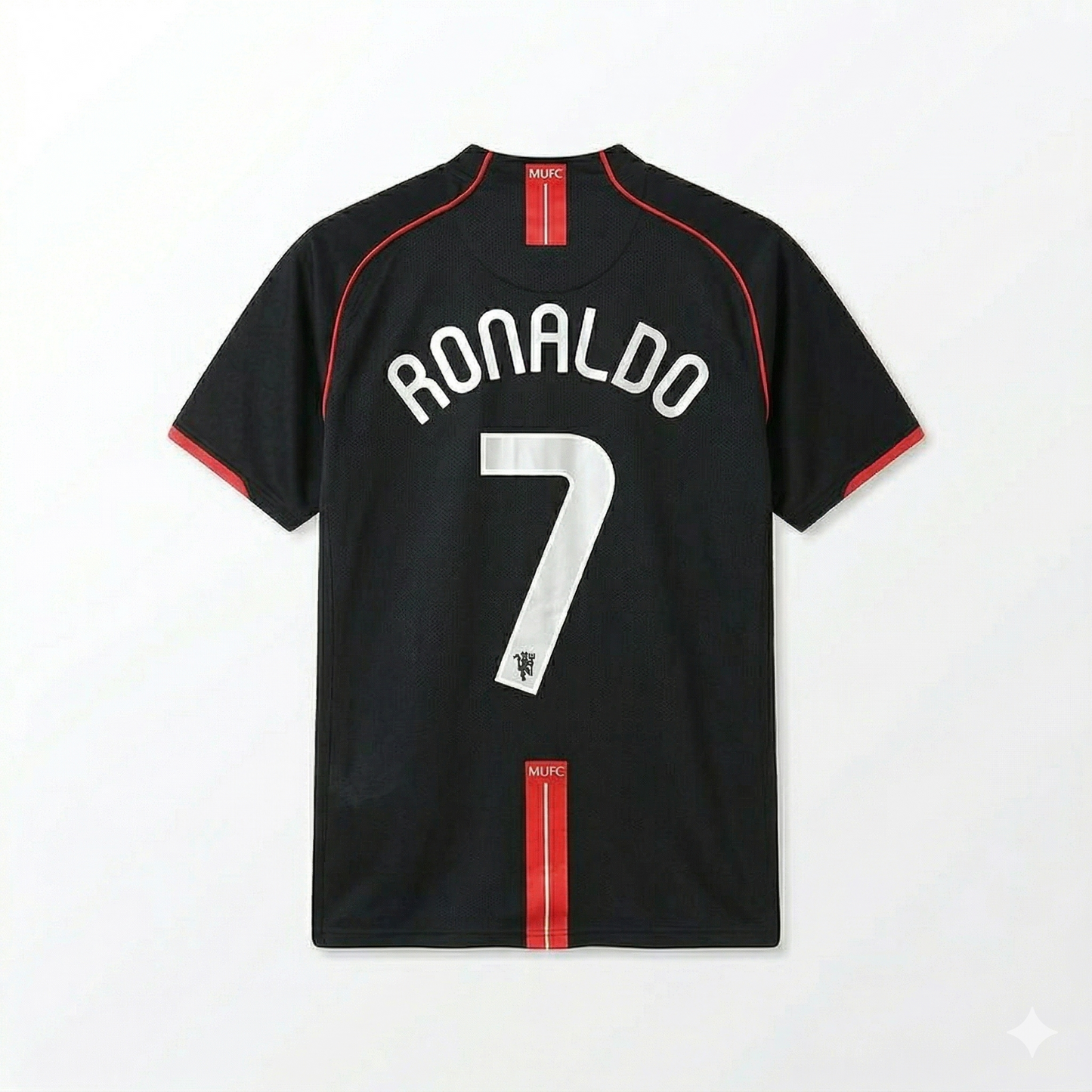 Camisa Manchester United 2007/08 - Retrô Masculino - Preta