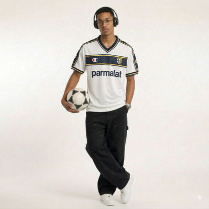 Camisa Parma Retrô 2002/2003 Branca - Champion