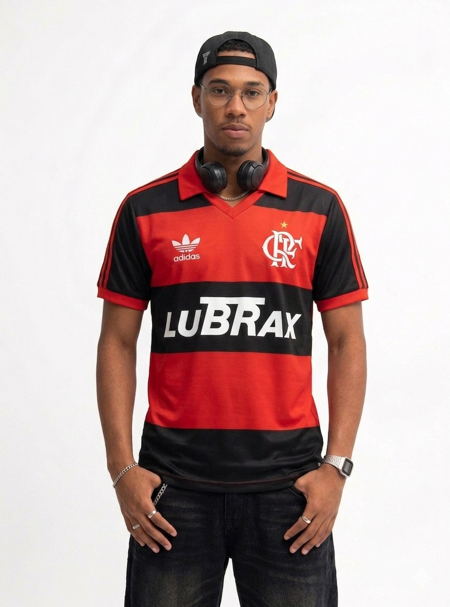 Camisa Flamengo Retro 1987 Home