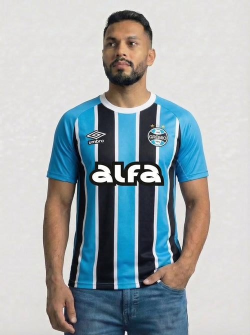 Camisa Grêmio Jogador Tricolor I 25/27