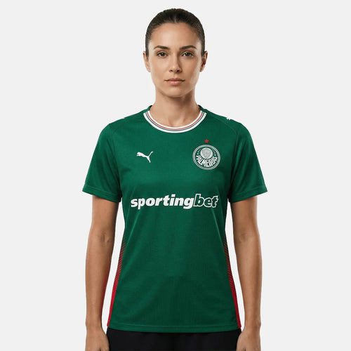 [PRÉ-VENDA] Camisa Feminina Puma Palmeiras 2026/27 Home