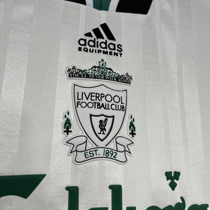 Camisa Liverpool II 1993/1995 Retrô Branca Masculina