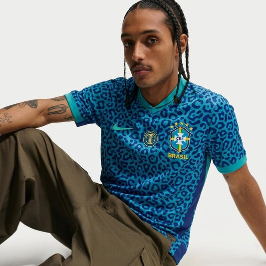 Camisa da Seleção do Brasil II 2024/25 Masculina Azul  Jogador