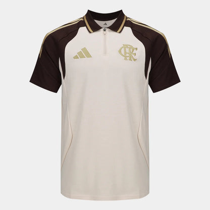 Camisa Flamengo Polo Bege 26/27