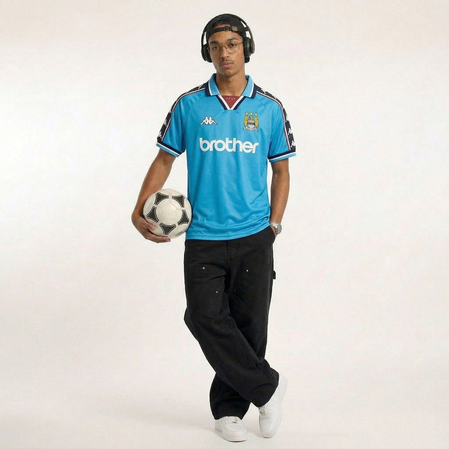 Camisa Retrô Manchester City I 97/99