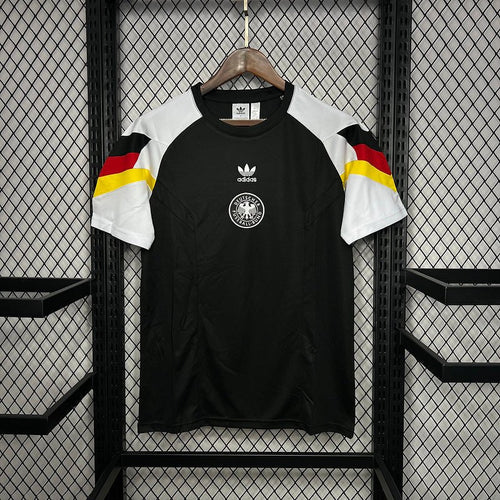 Camisa Alemanha Home 24/25 s/n° Torcedor Adidas Masculino - Preta