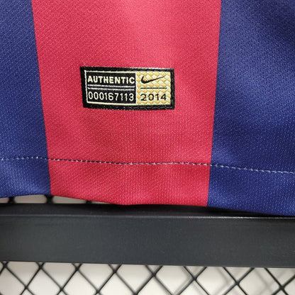 Camisa Barcelona Retrô 2015 Azul e Grená - Nike