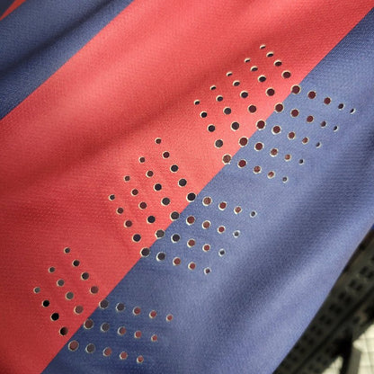 Camisa Barcelona Retrô 2015 Azul e Grená - Nike
