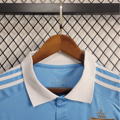 Camisa Bélgica Away 24/25 s/n° Torcedor Adidas Masculino - Azul celeste