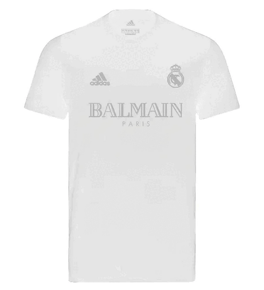 Camisa Real Madrid  23/24 Adidas - Balmain Branca