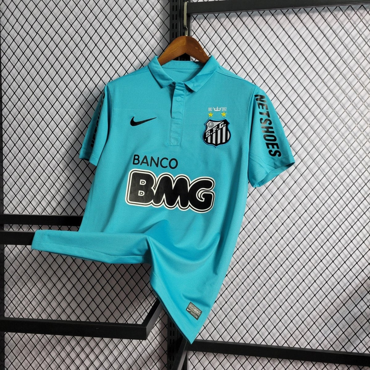 Camisa Santos Retrô 2011/2012 Azul - Nike