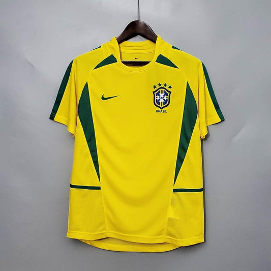 Camisa Seleção Brasileira Retrô 2002 Amarela - Nike