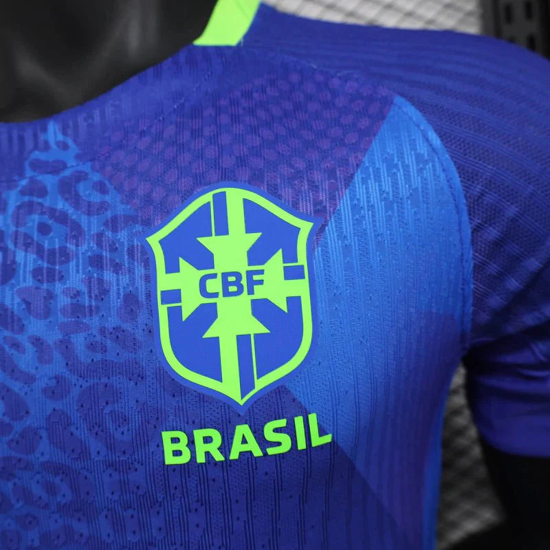 Camisa da Seleção do Brasil II 2024/25 Masculina Azul  Jogador