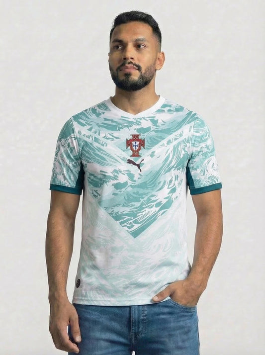 Camisa Seleção Portugal Verde Copa II 26-27